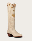 Bone & Gold Heart Boot Limited Edition - CITY Boots