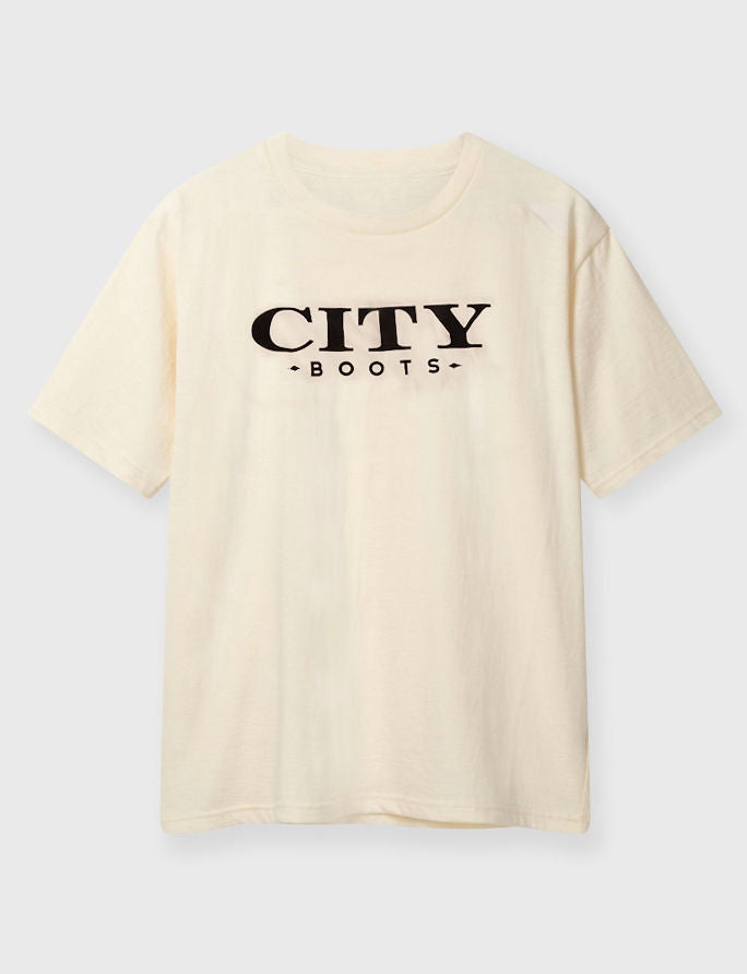 City Boots Logo T Shirt - CITY Boots