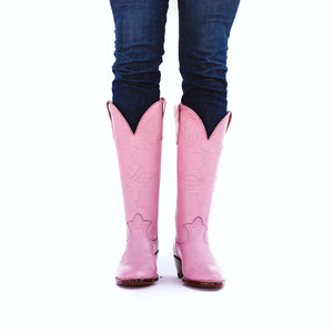 CITY Boots Lover's Lane Women's Pink Cowboy Boots 