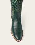 CITY Boots The Chadbourne Military Green Cowboy Boots - CITY Boots