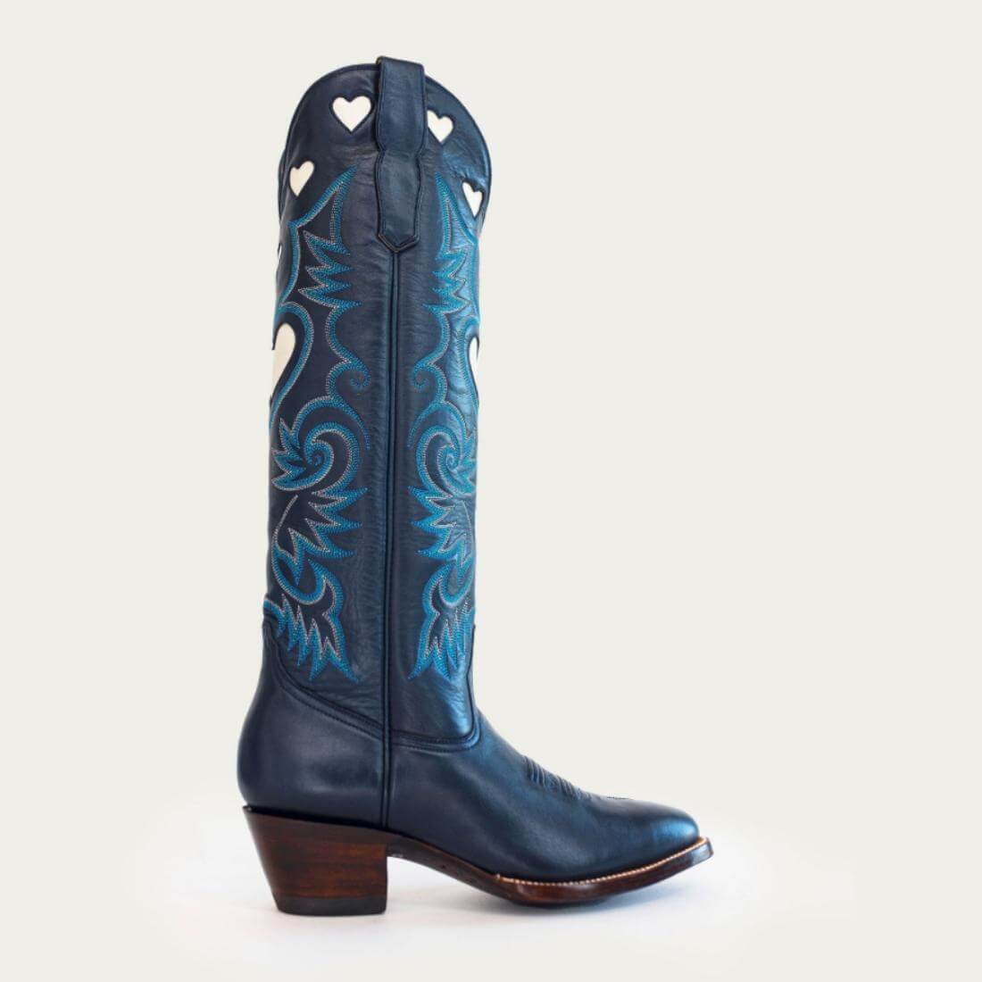 Navy Heart Boot Limited Edition, right profile