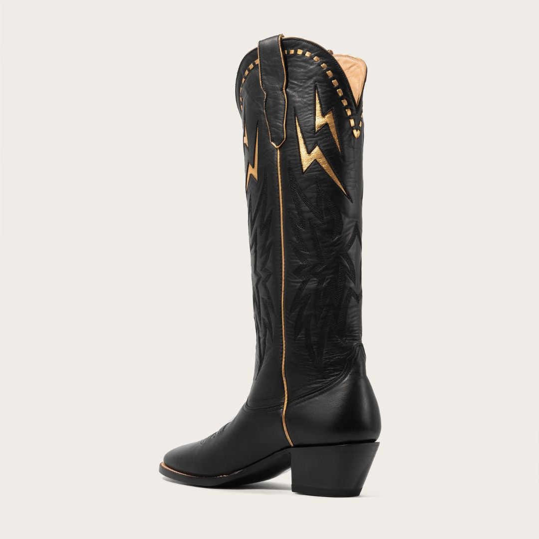 Black/Gold Lightning Boot Limited Edition - CITY Boots