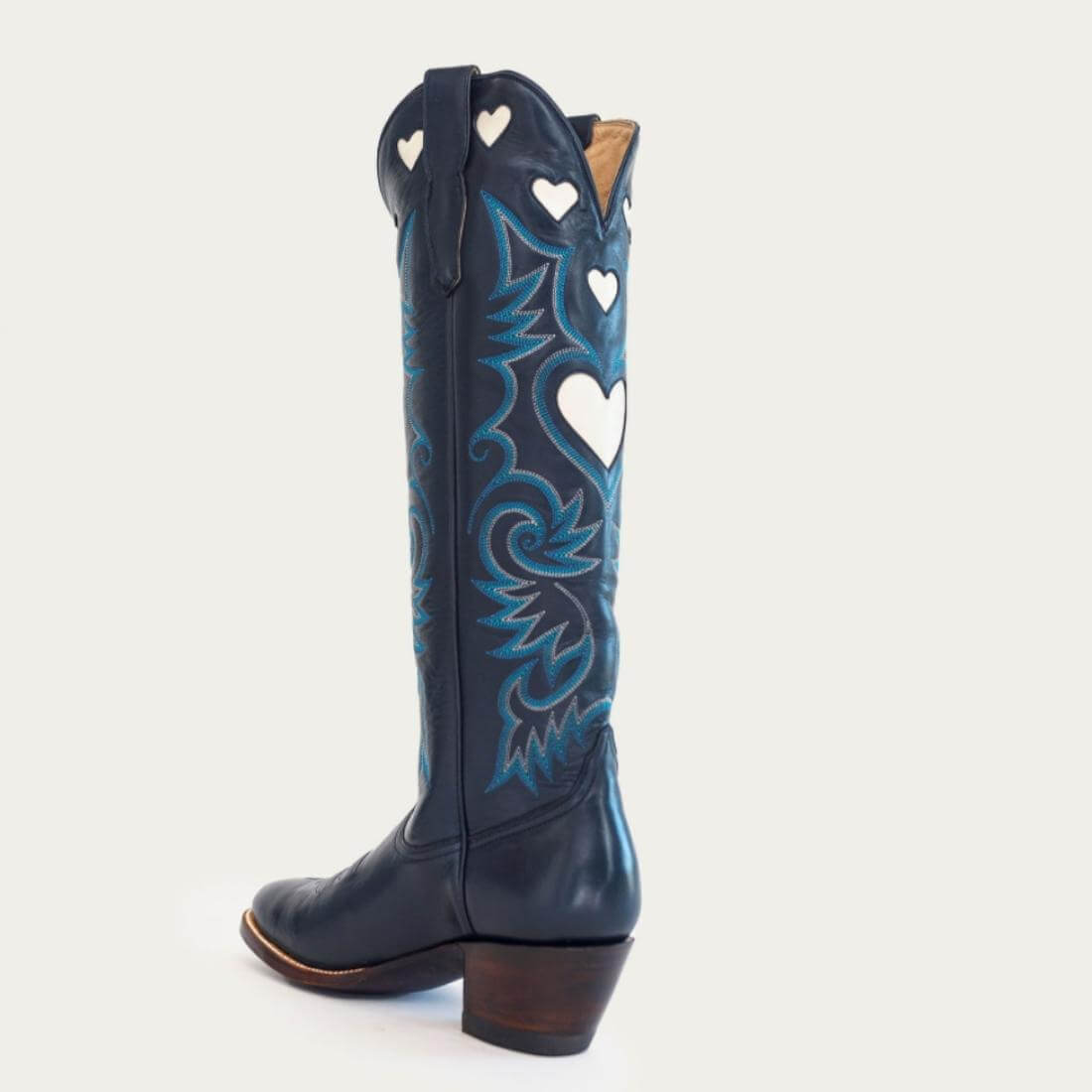 Navy Heart Boot Limited Edition, side profile