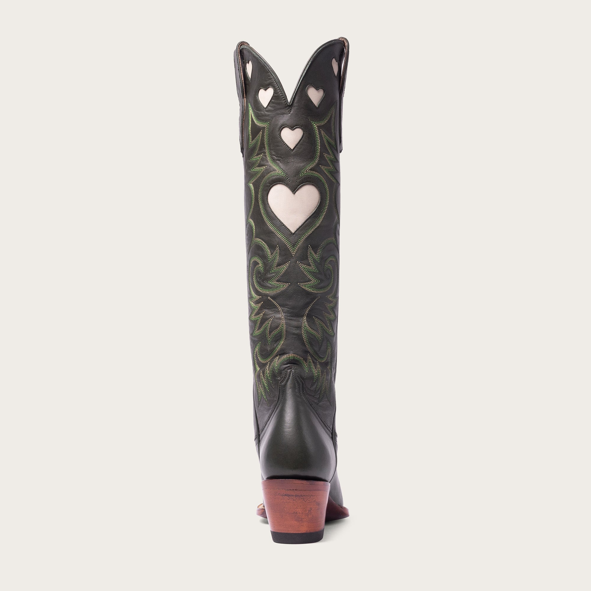 Green &amp; Bone Heart Boot Limited Edition - CITY Boots