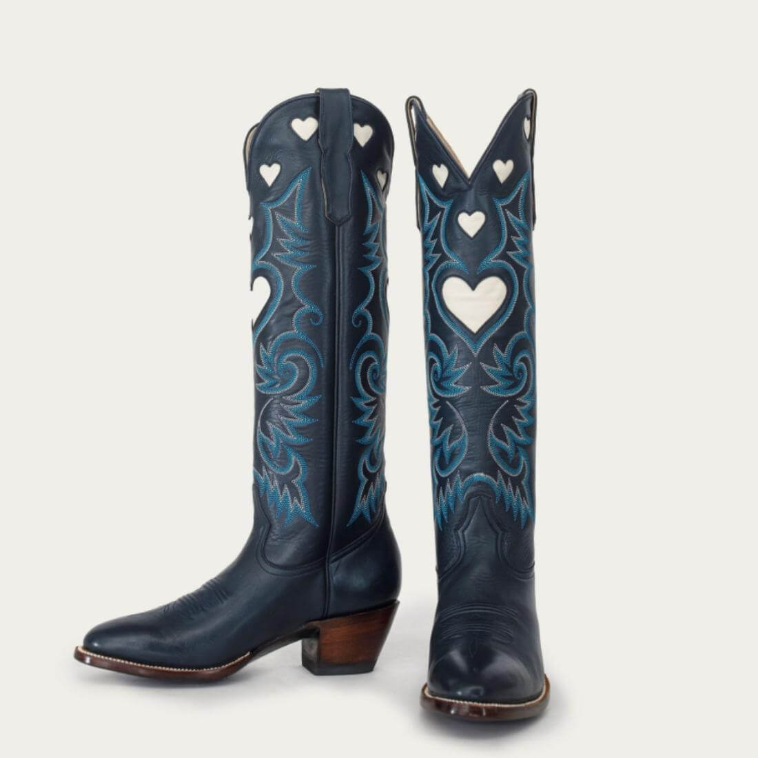 Navy Heart Boot Limited Edition, pair