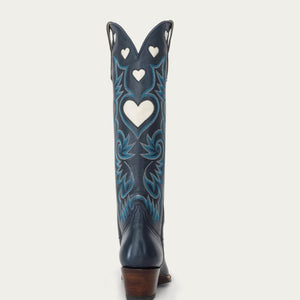 Navy Heart Boot Limited Edition, back profile