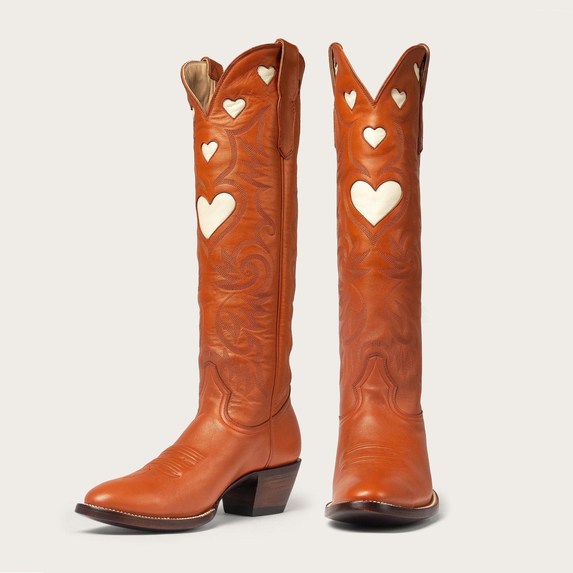 Tan Heart Boot Limited Edition - CITY Boots