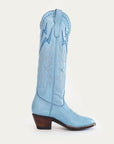 Powder Blue Lightning Boot Limited Edition , side profile 